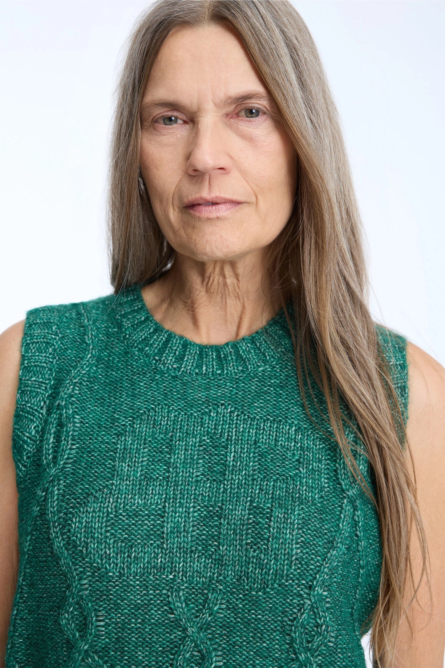 NOEY Knitted Vest Green
