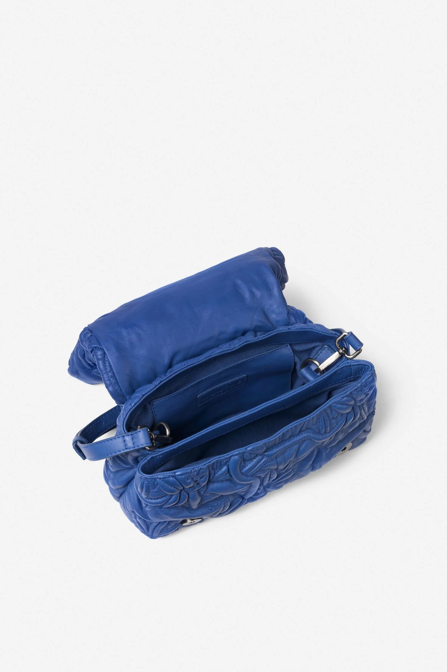 ROLUKE Embossed Clutch Bag Blue