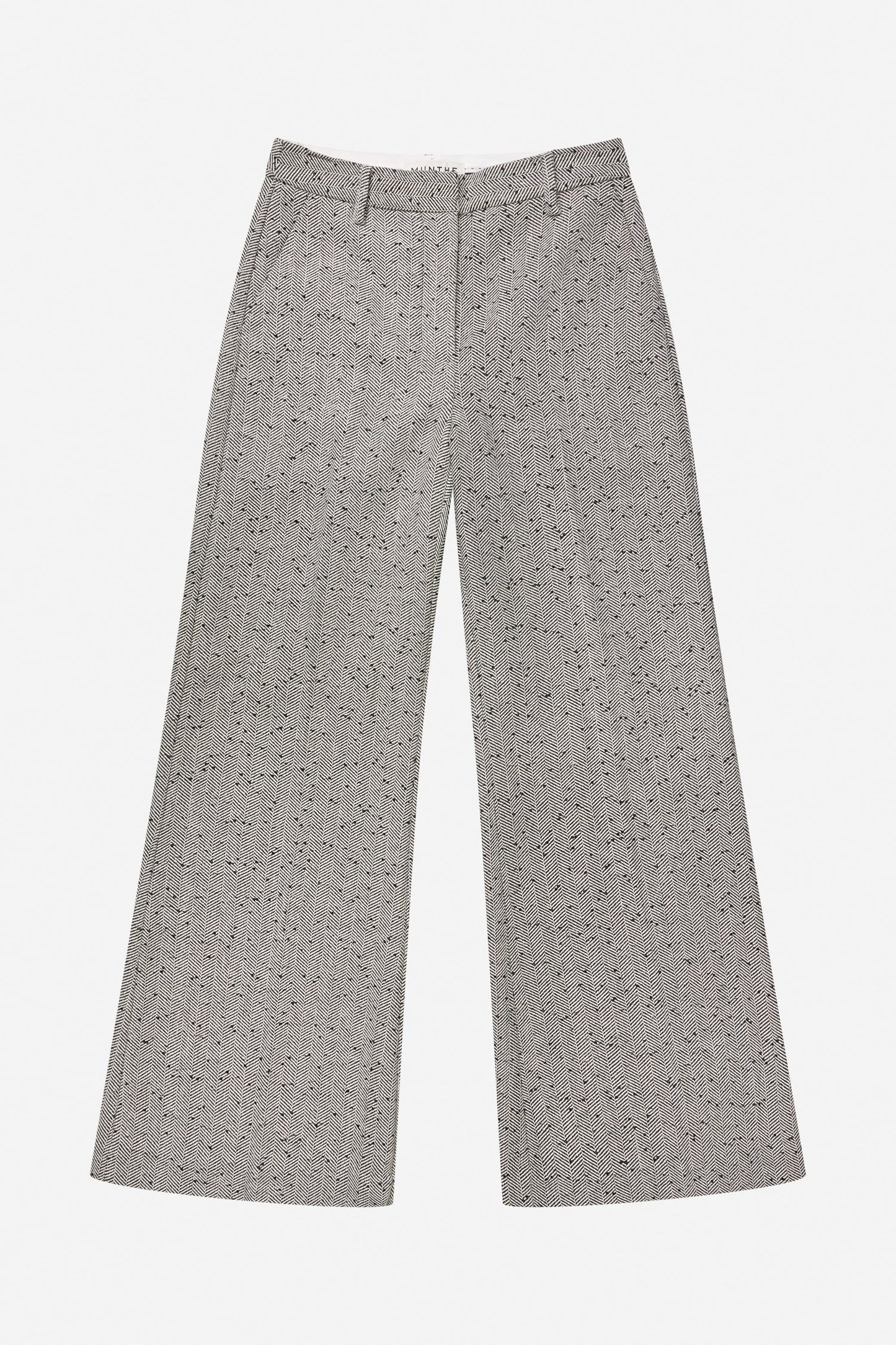 Eileen Wool Mix Trouser Charcoal