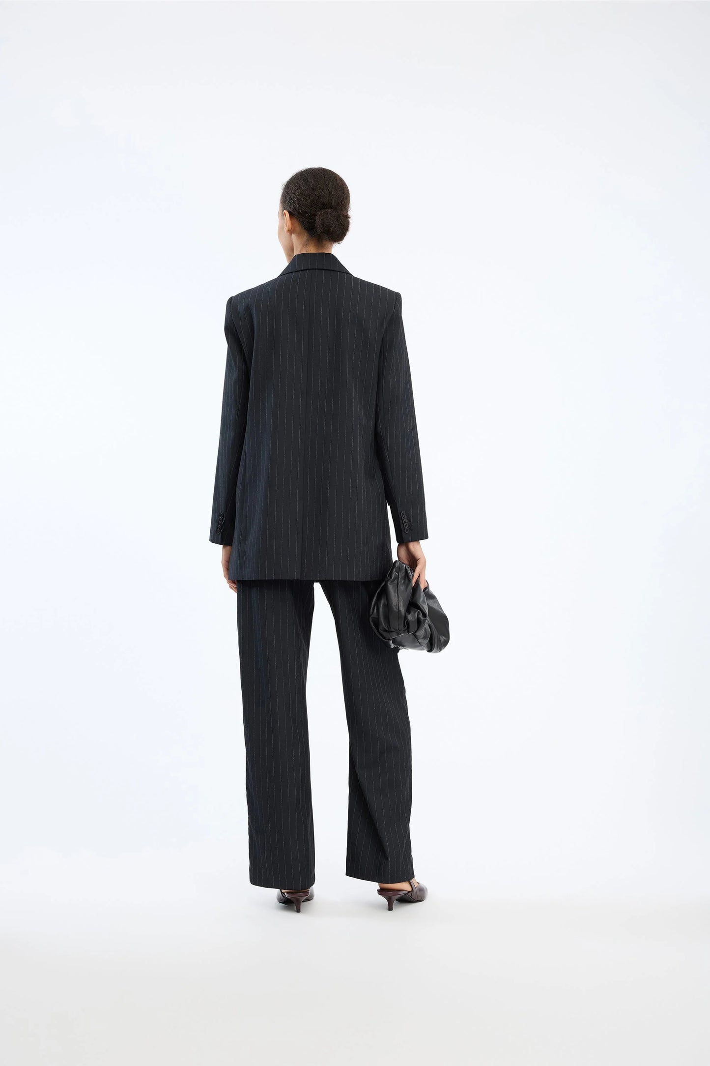 Virionics Sequin/Tassel Detailed Blazer Navy