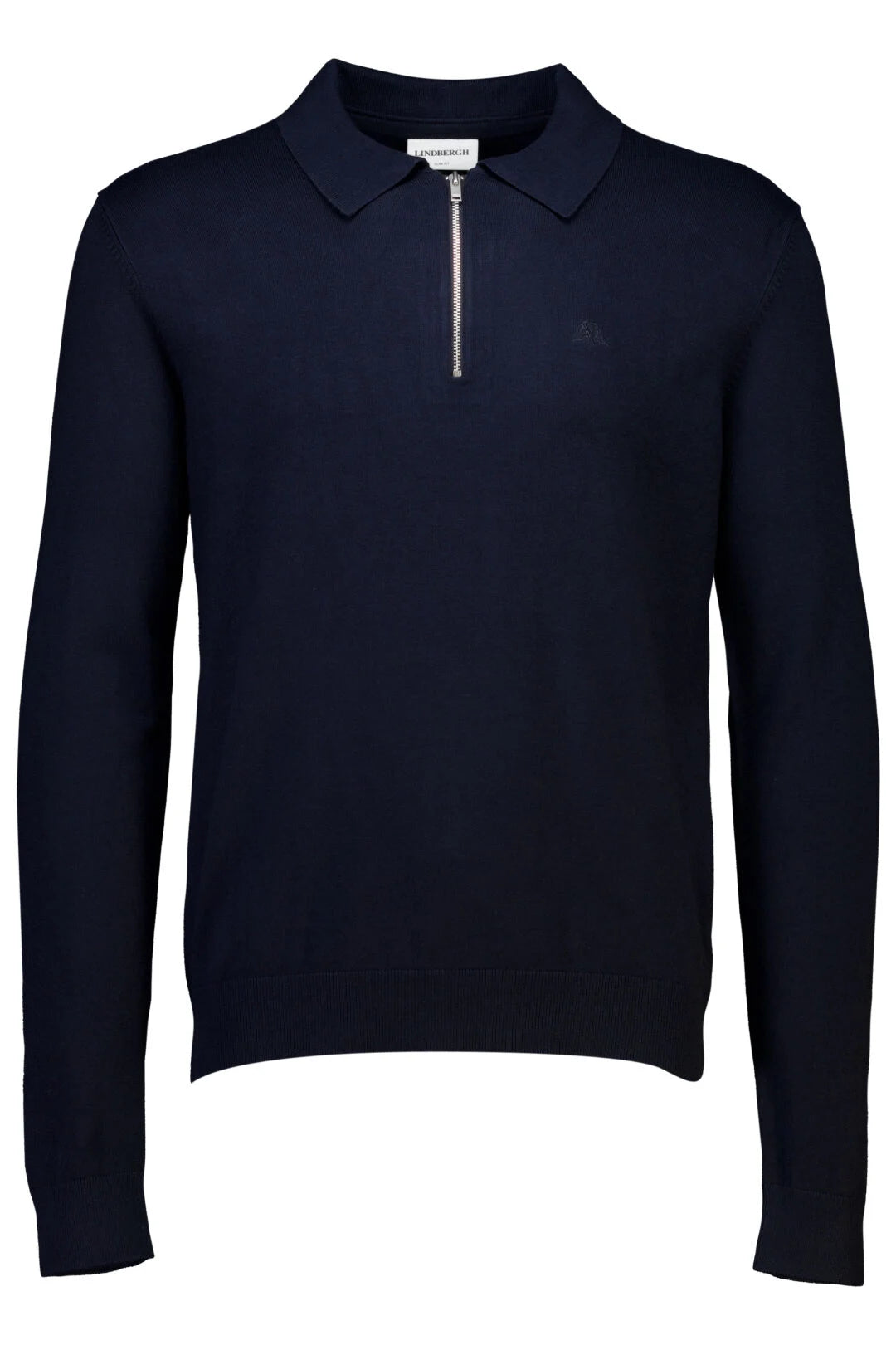 Mens - Polo Collar Knit with Hal Zip 800144A