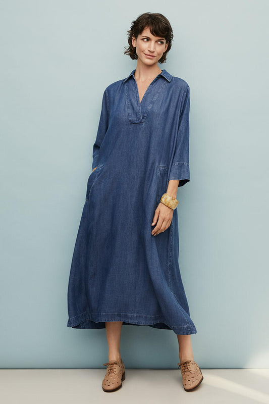 MaNikeeta Denim Dress Washed Denim