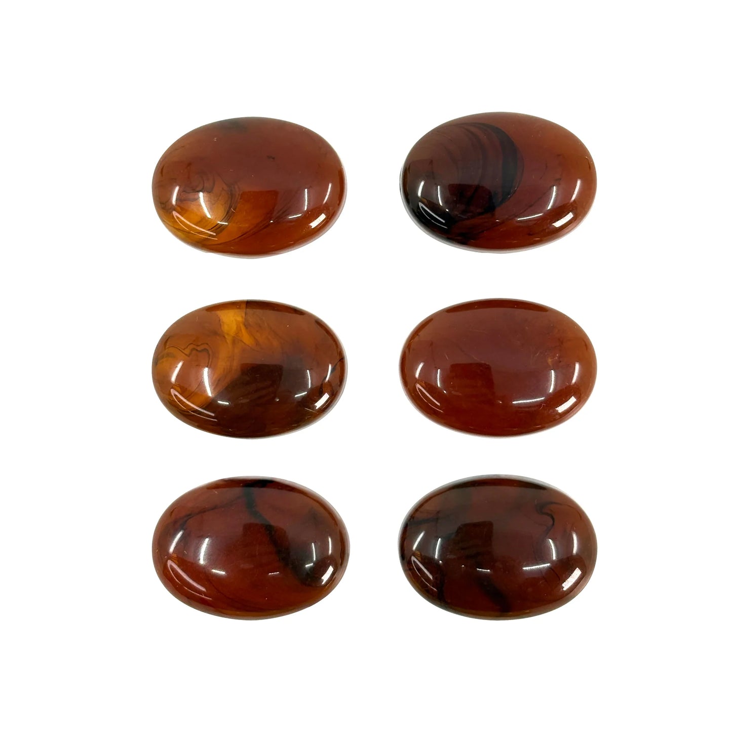 Thalen Oval Agate Silver-Plated Ring