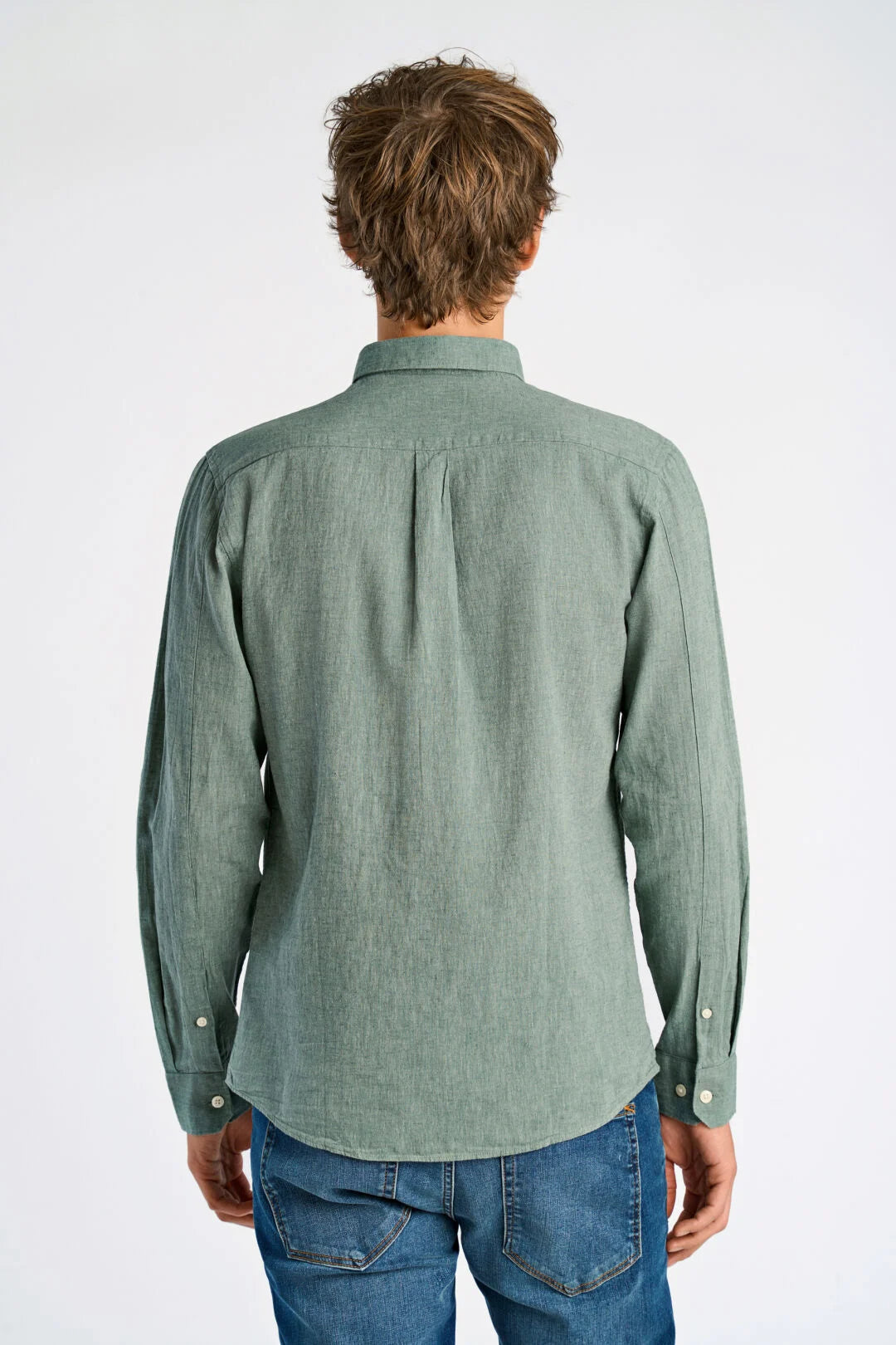 Mens - Linen Mix Shirt 220276
