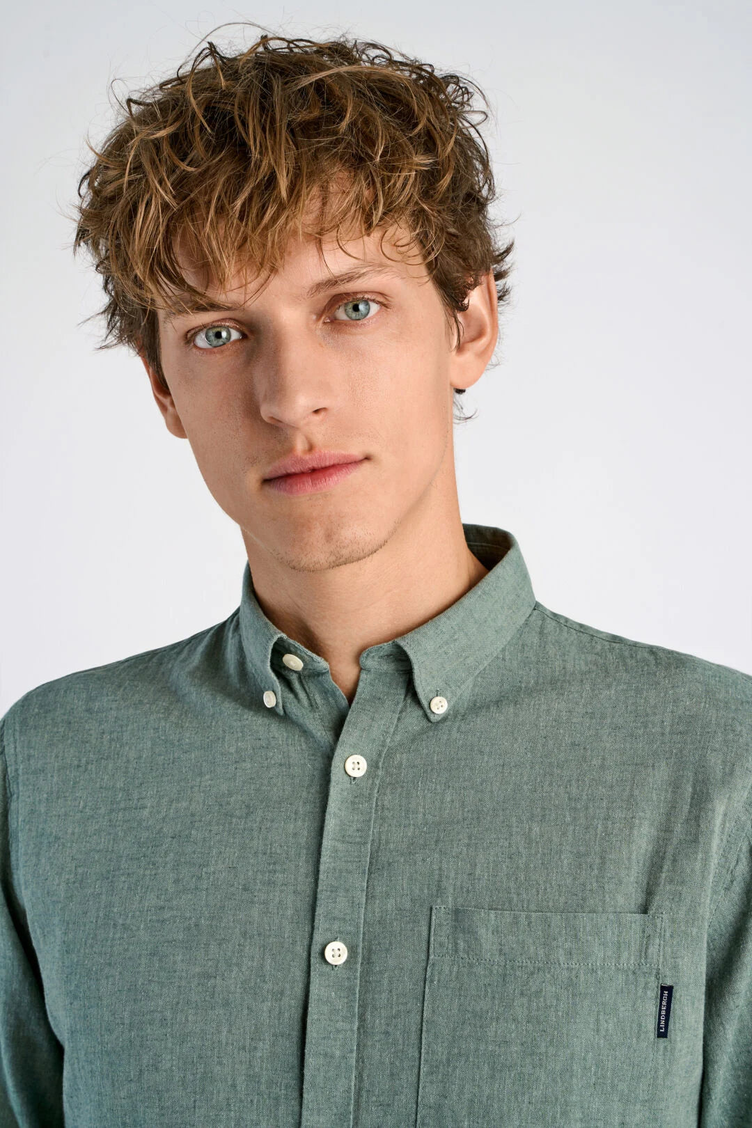 Mens - Linen Mix Shirt 220276