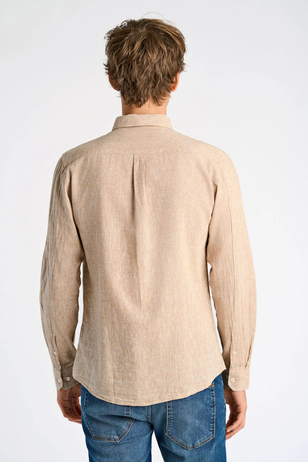 Mens - Linen Mix Shirt 220276