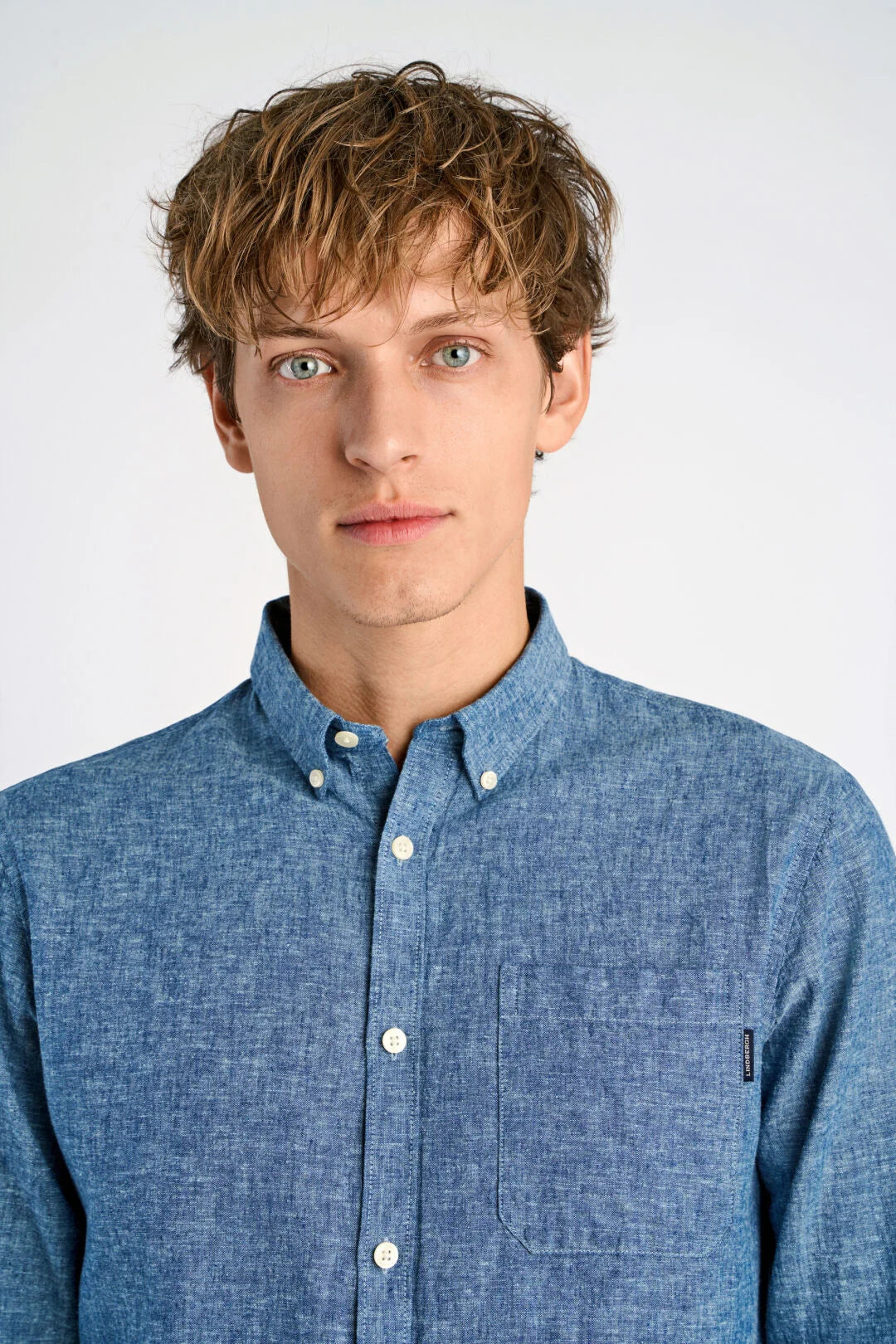 Mens - Linen Mix Shirt 220276