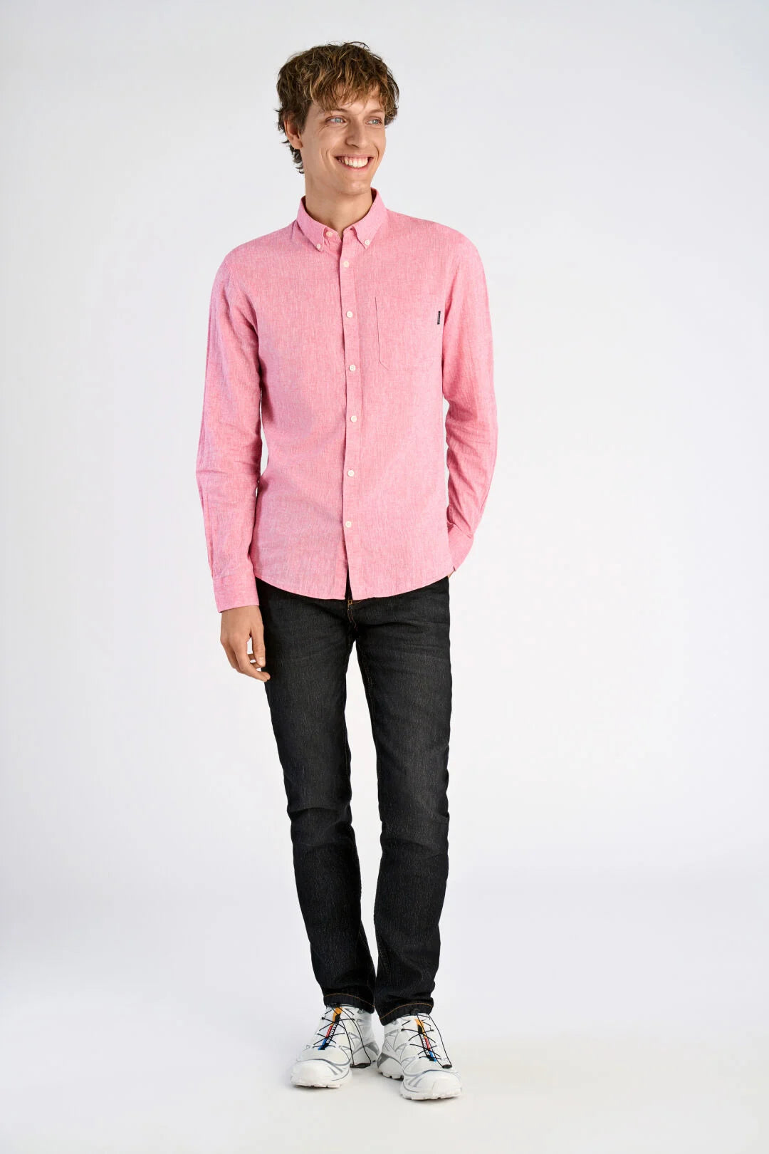 Mens - Linen Mix Shirt 220276