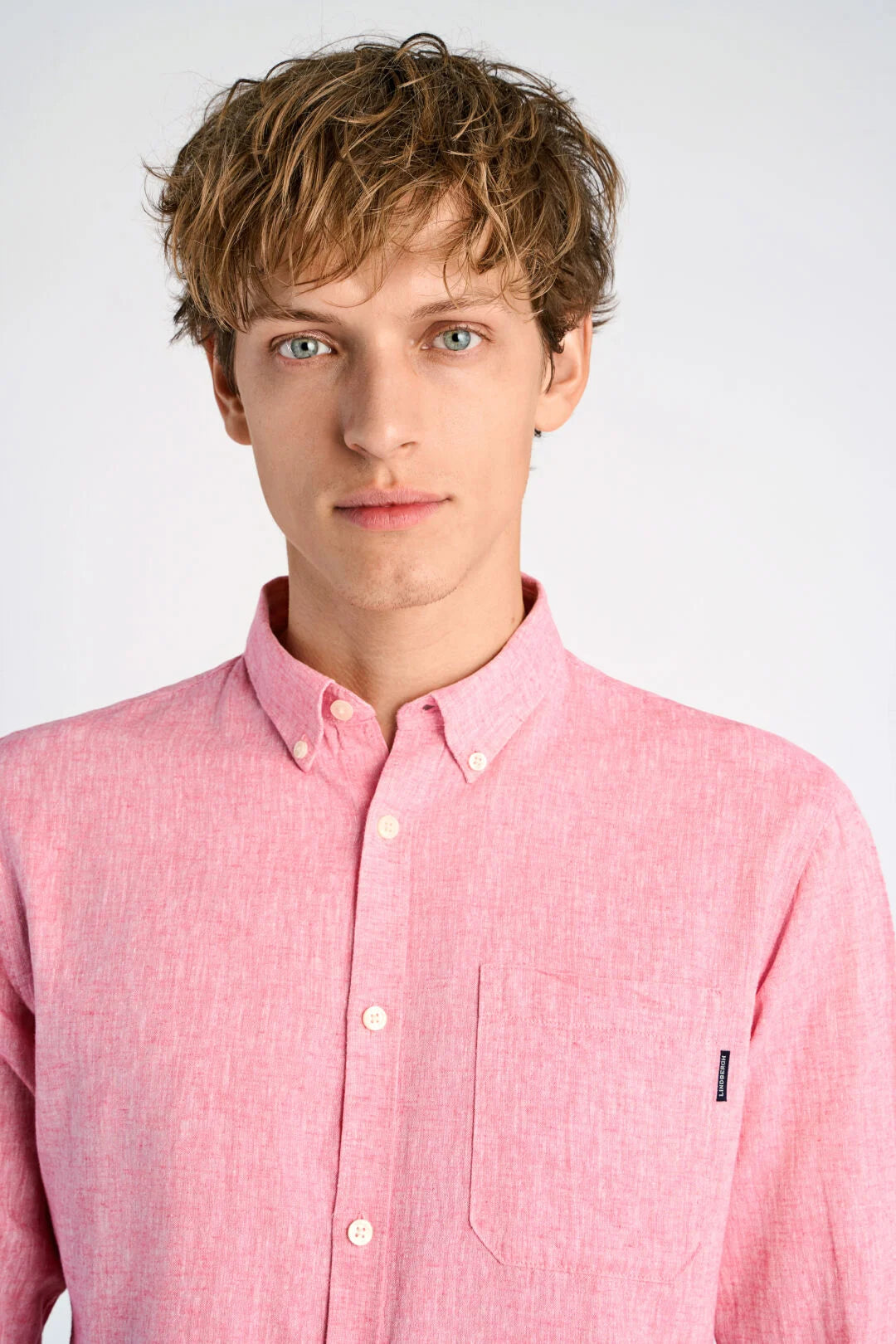 Mens - Linen Mix Shirt 220276