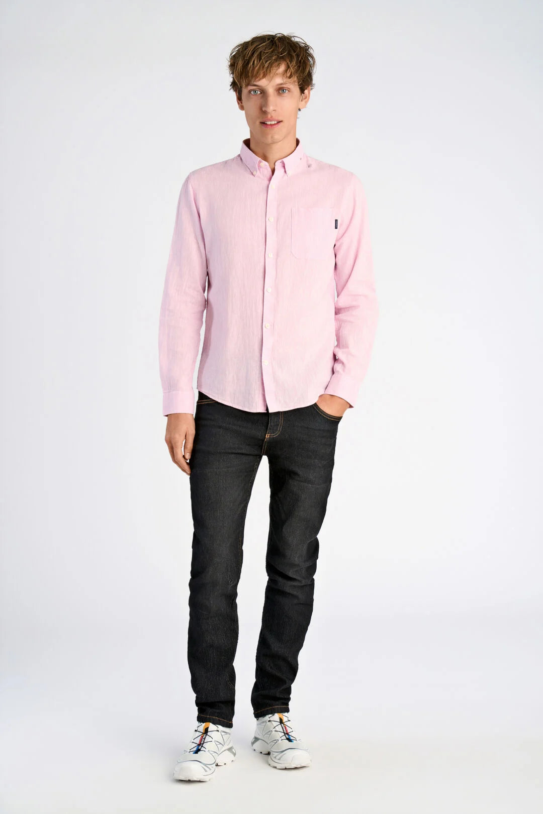 Mens - Linen Mix Shirt 220276