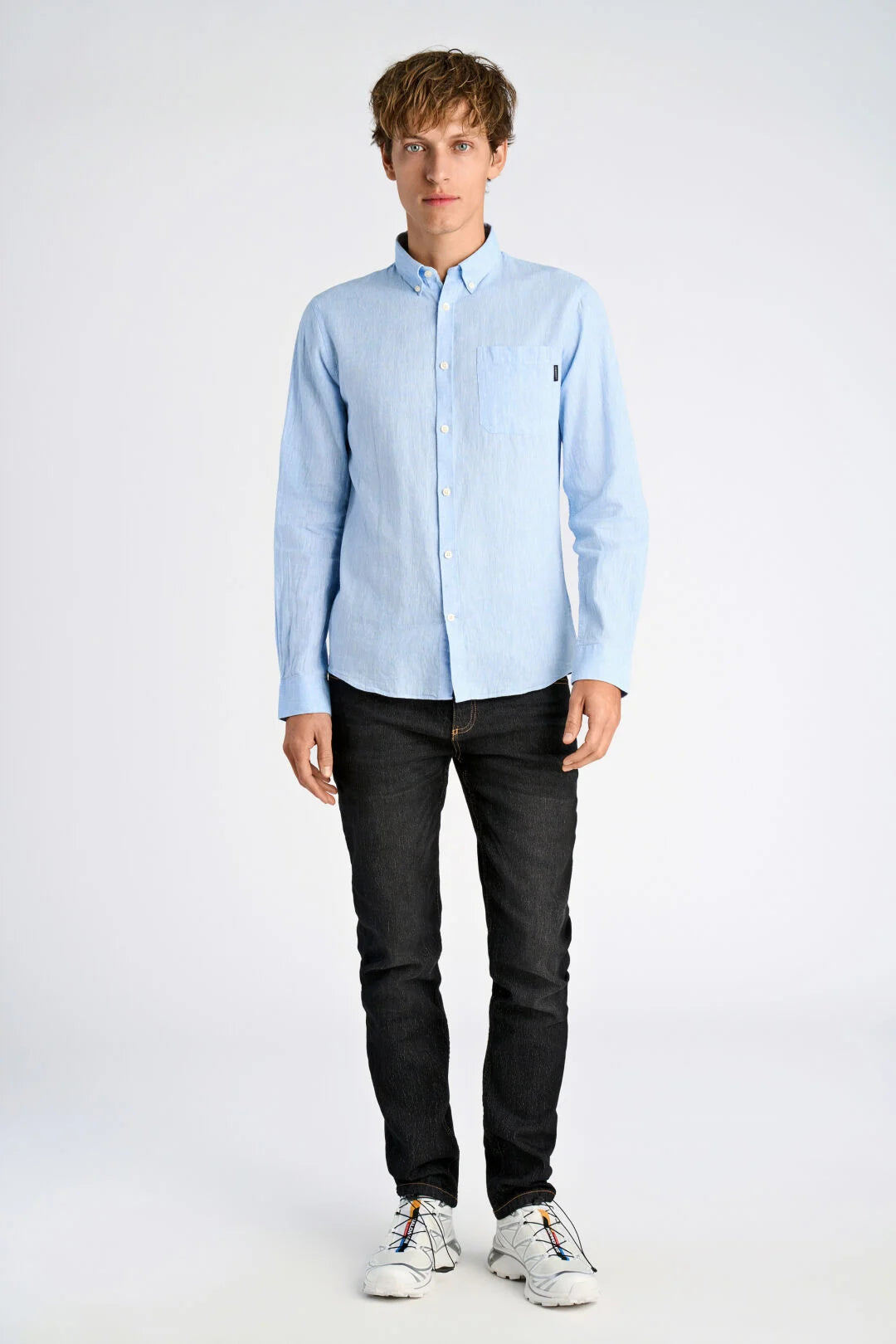 Mens - Linen Mix Shirt 220276