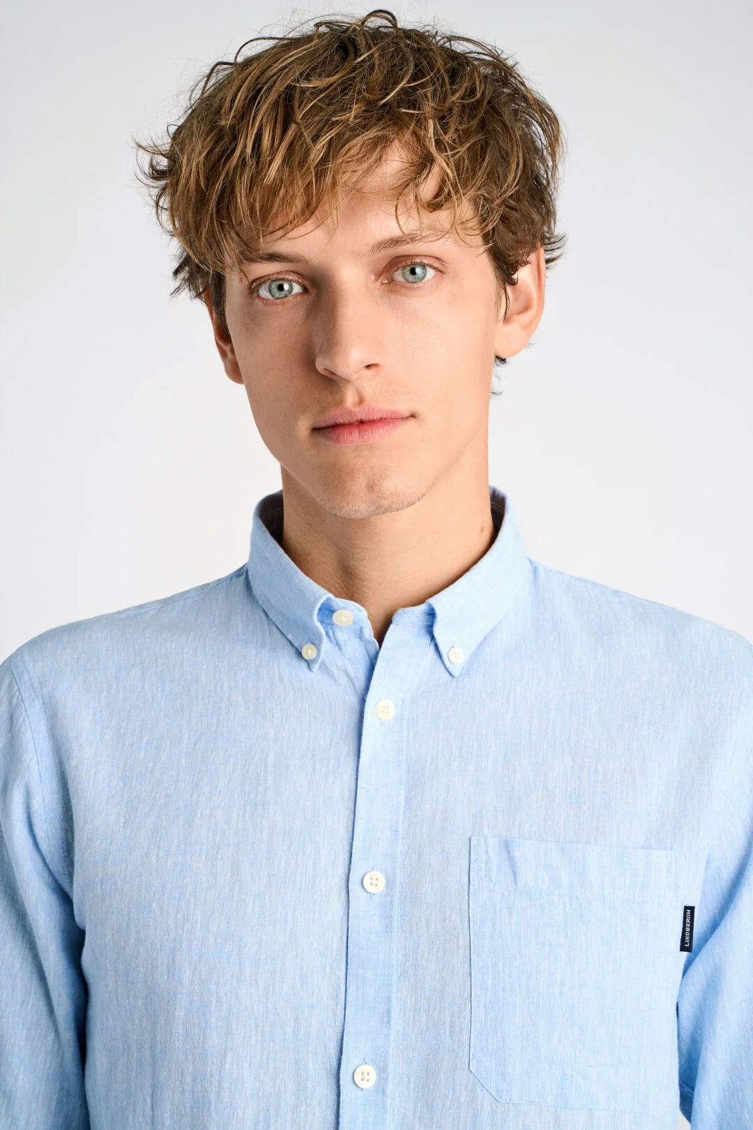 Mens - Linen Mix Shirt 220276