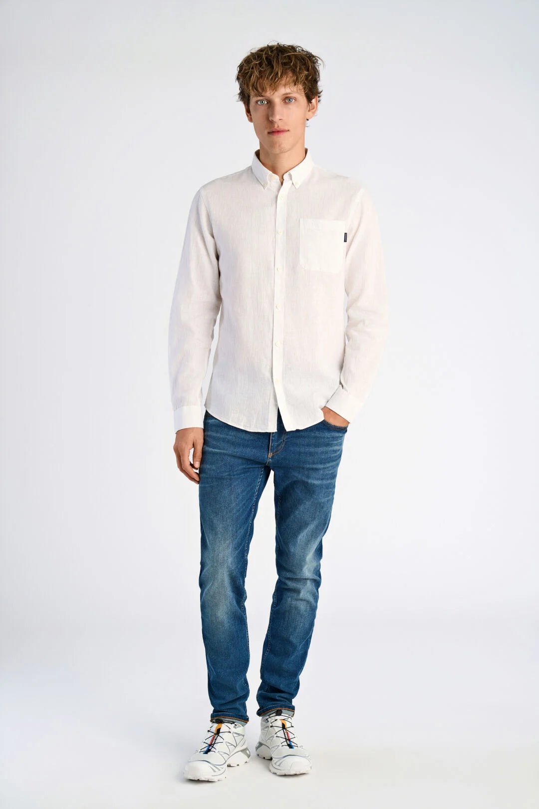 Mens - Linen Mix Shirt 220276