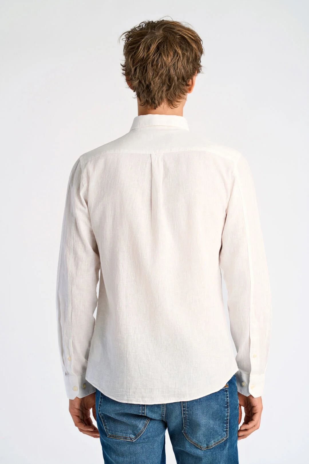 Mens - Linen Mix Shirt 220276