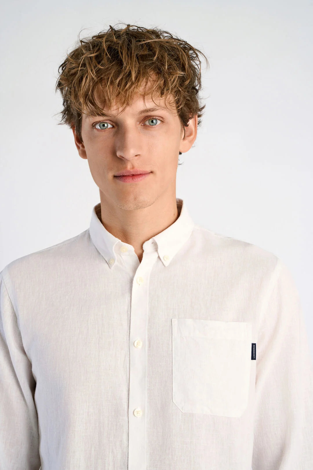 Mens - Linen Mix Shirt 220276