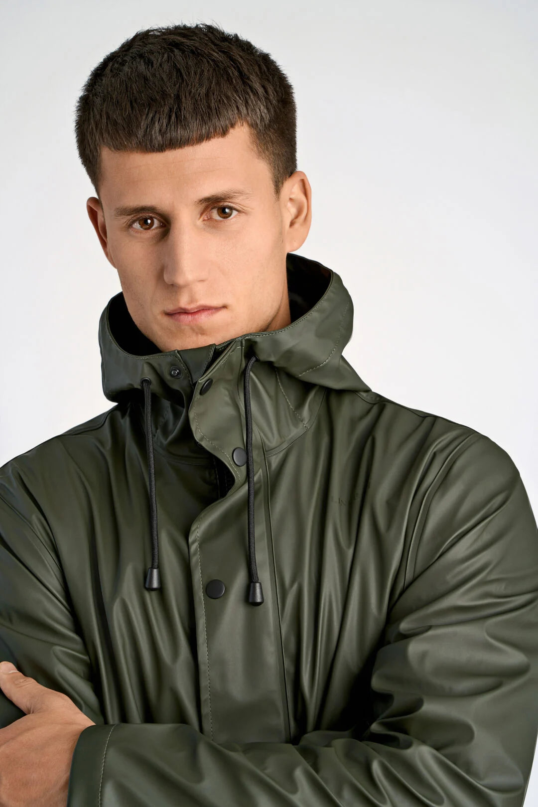 Mens - Rainproof Jacket Dark Army 301138