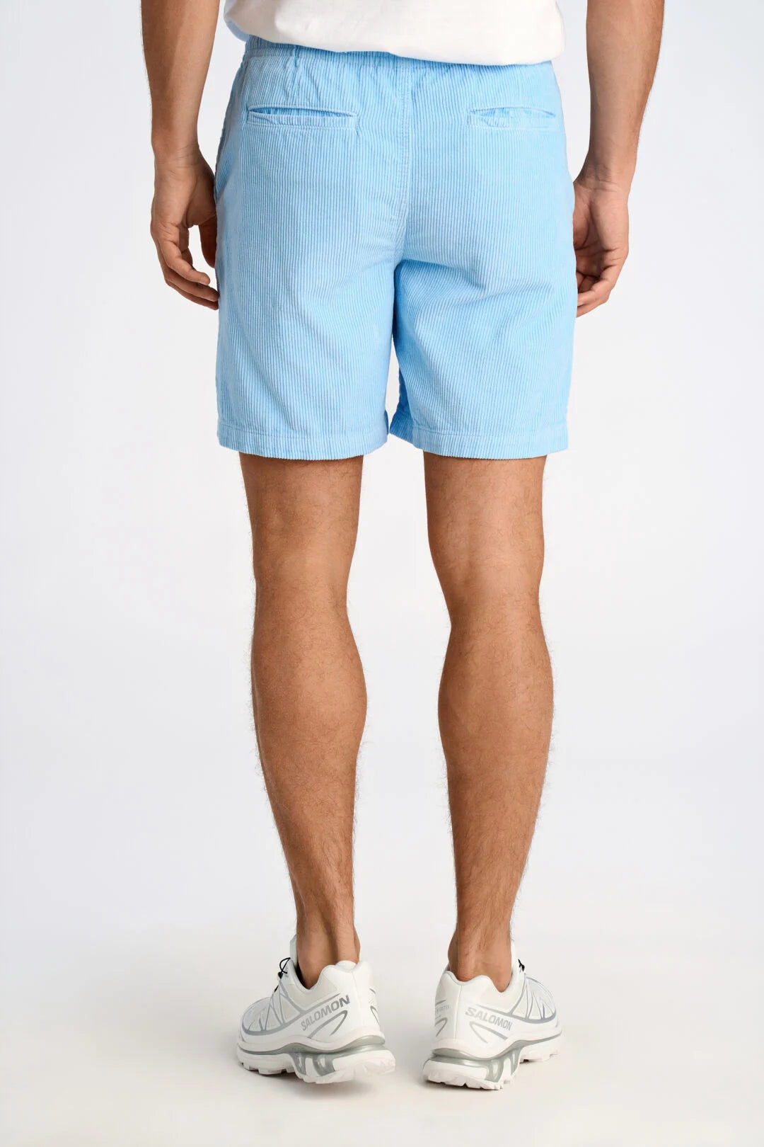 Mens - Corduroy Shorts with Drawstring 505086