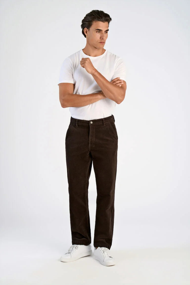 Mens -Loose Straight Leg Corduroy Trouser ( 003125)