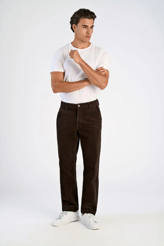 Mens -Loose Straight Leg Corduroy Trouser ( 003125)