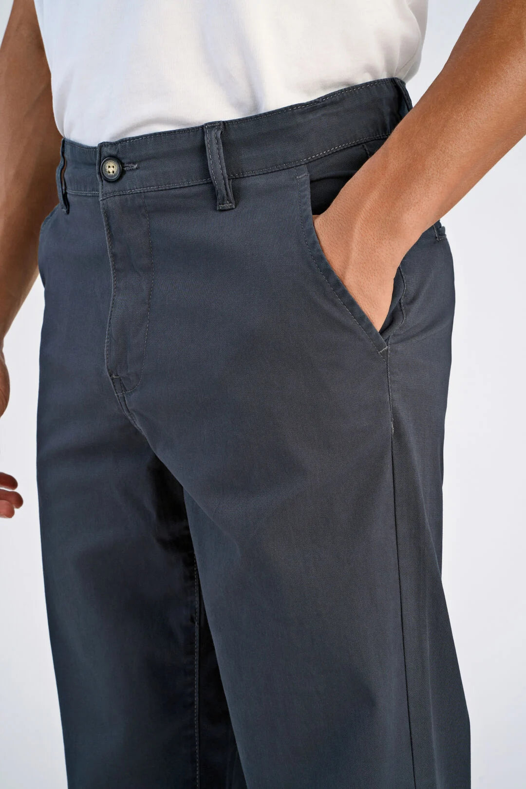 Mens - Soft Cotton Stretch Chino's 005444