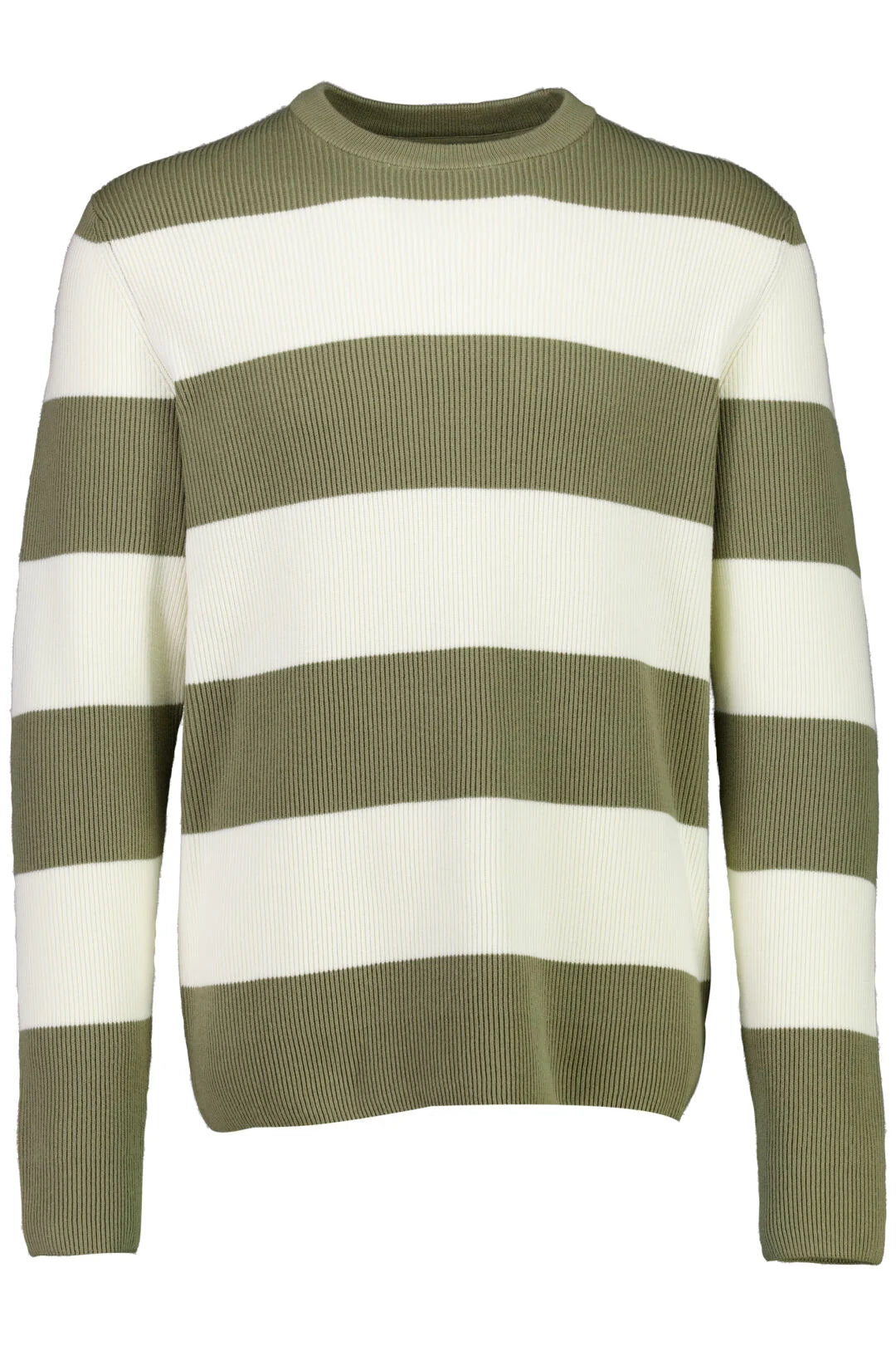 Mens - Striped Cotton Knit 804036