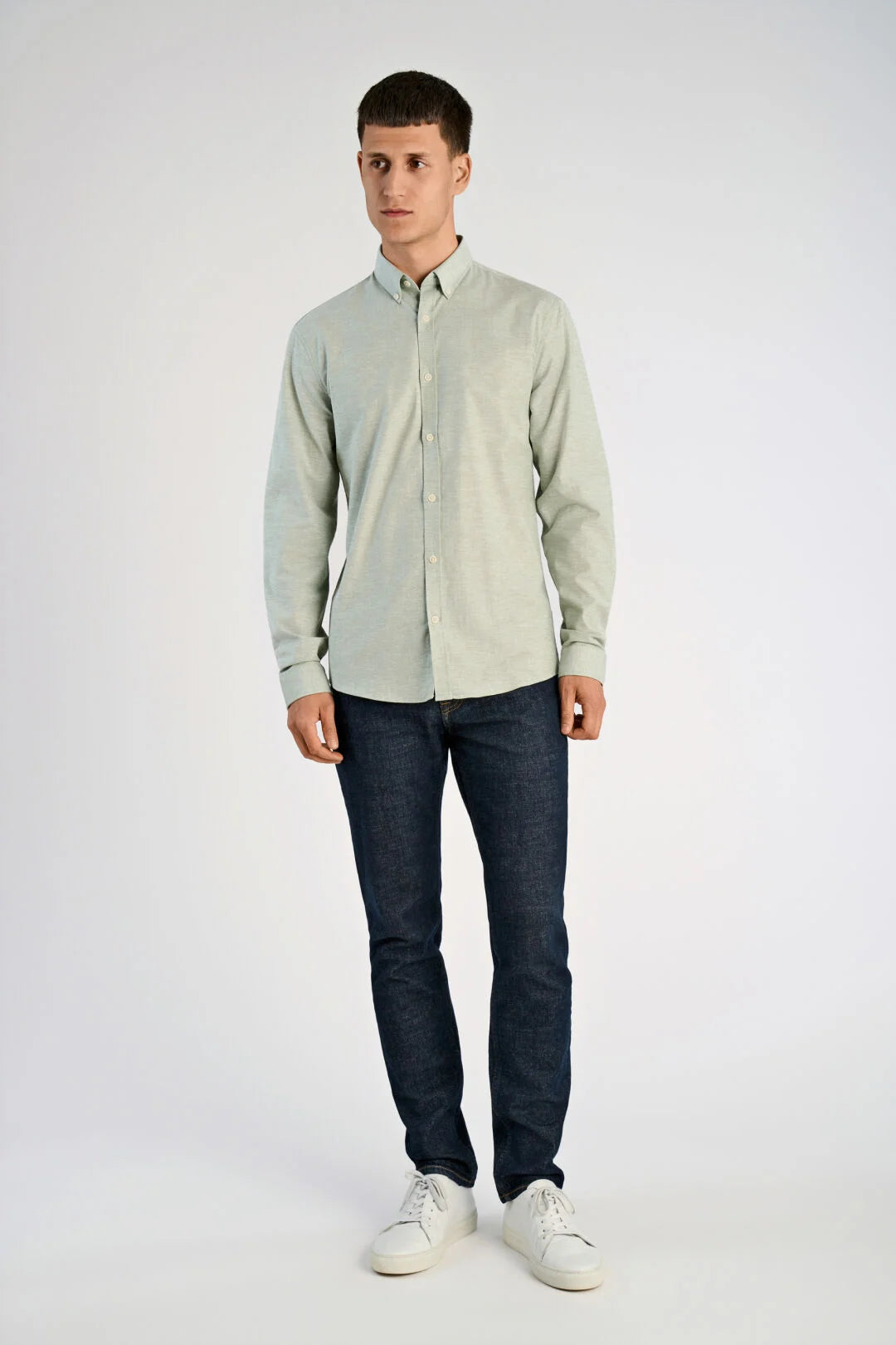 Mens - Oxford Button Down Shirt 203174B