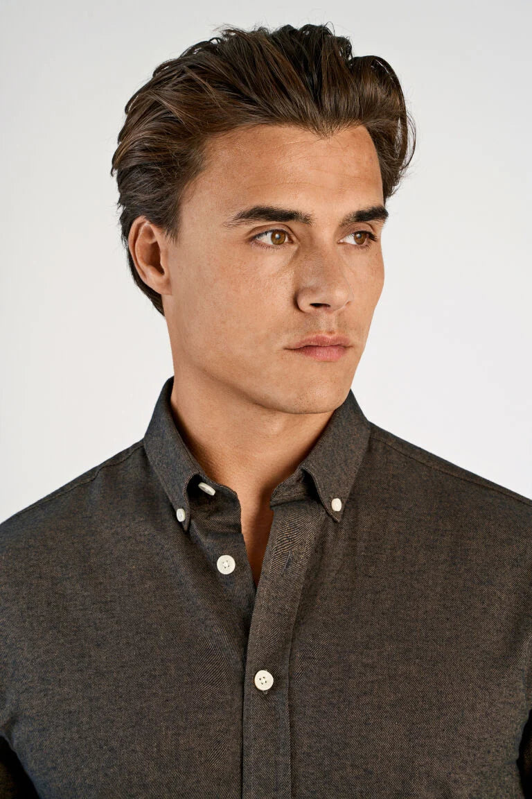 203634 - Mens Soft Cotton Button-Down Shirt