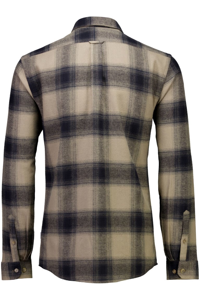 203792 - Mens Checked Relaxed Fit Cotton Shirt