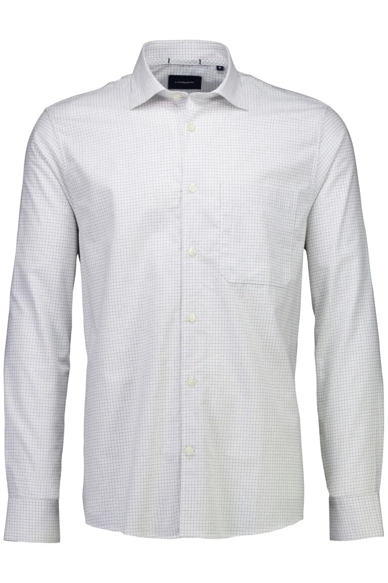 225094 - Mens Cotton Shirt Smoke White