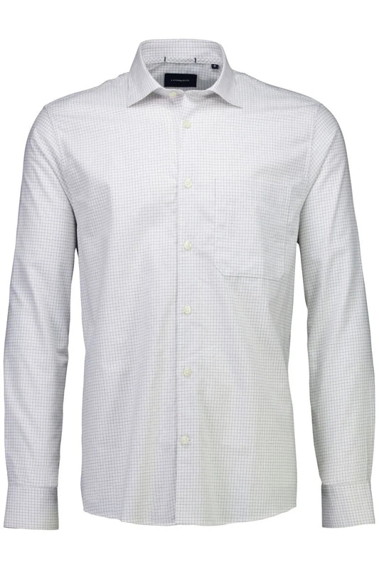 225094 - Mens Cotton Shirt Smoke White