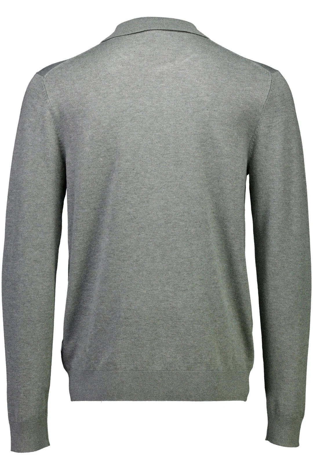 Mens - Polo Collar Knit with Hal Zip 800144A