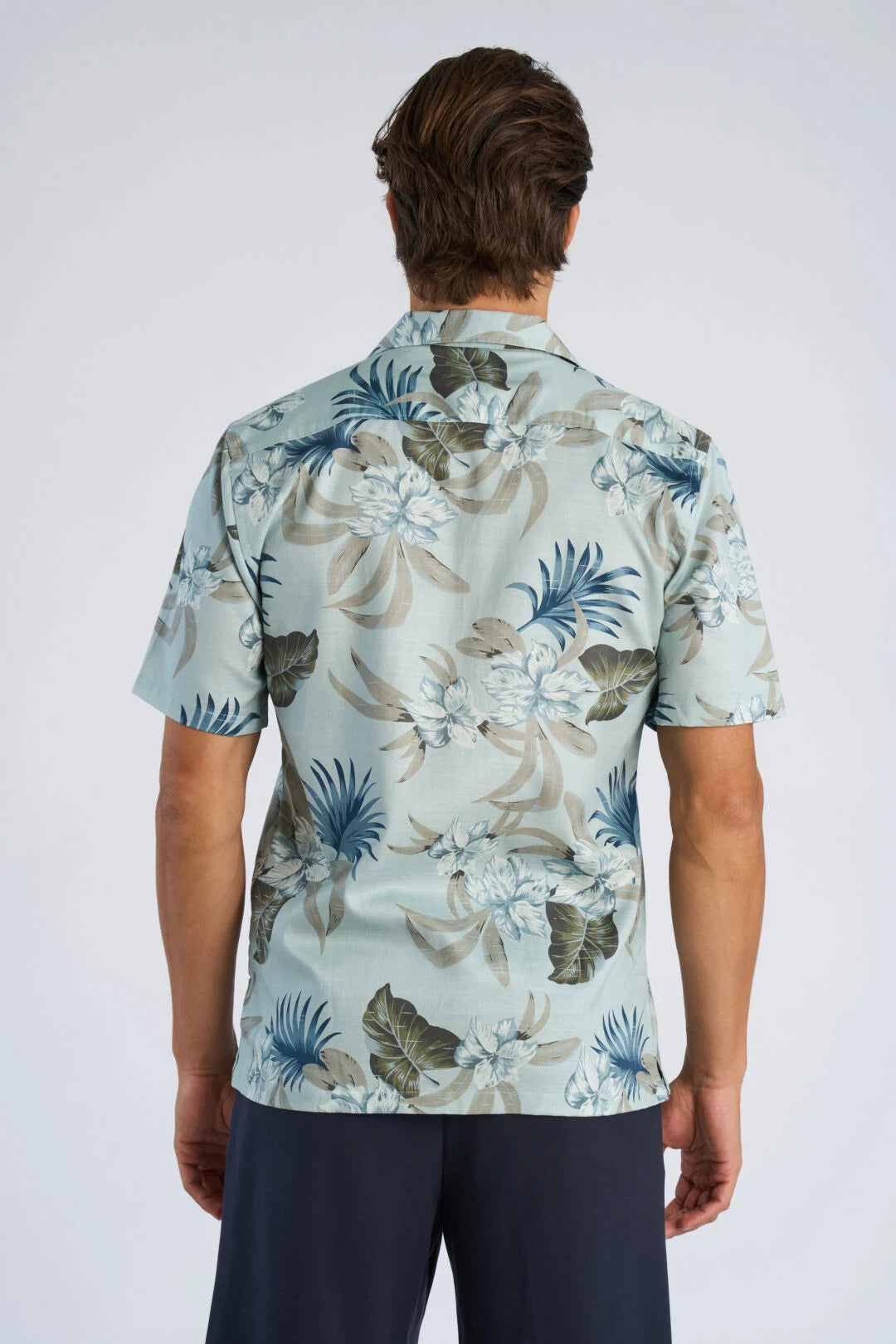 Mens - Floral SS Shirt 203861