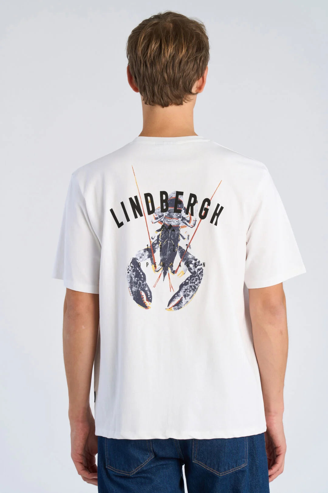 Mens - Lobster T-shirt White 422077