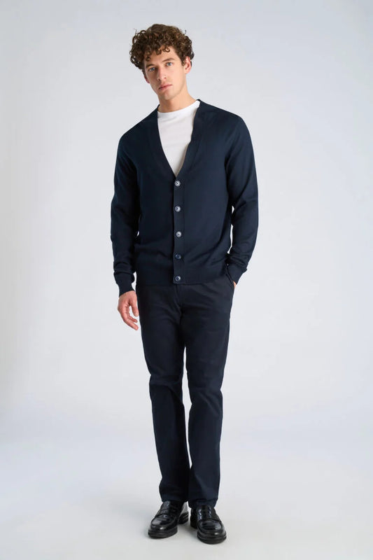 800130 - Mens Eco Vero Light Knit Cardigan