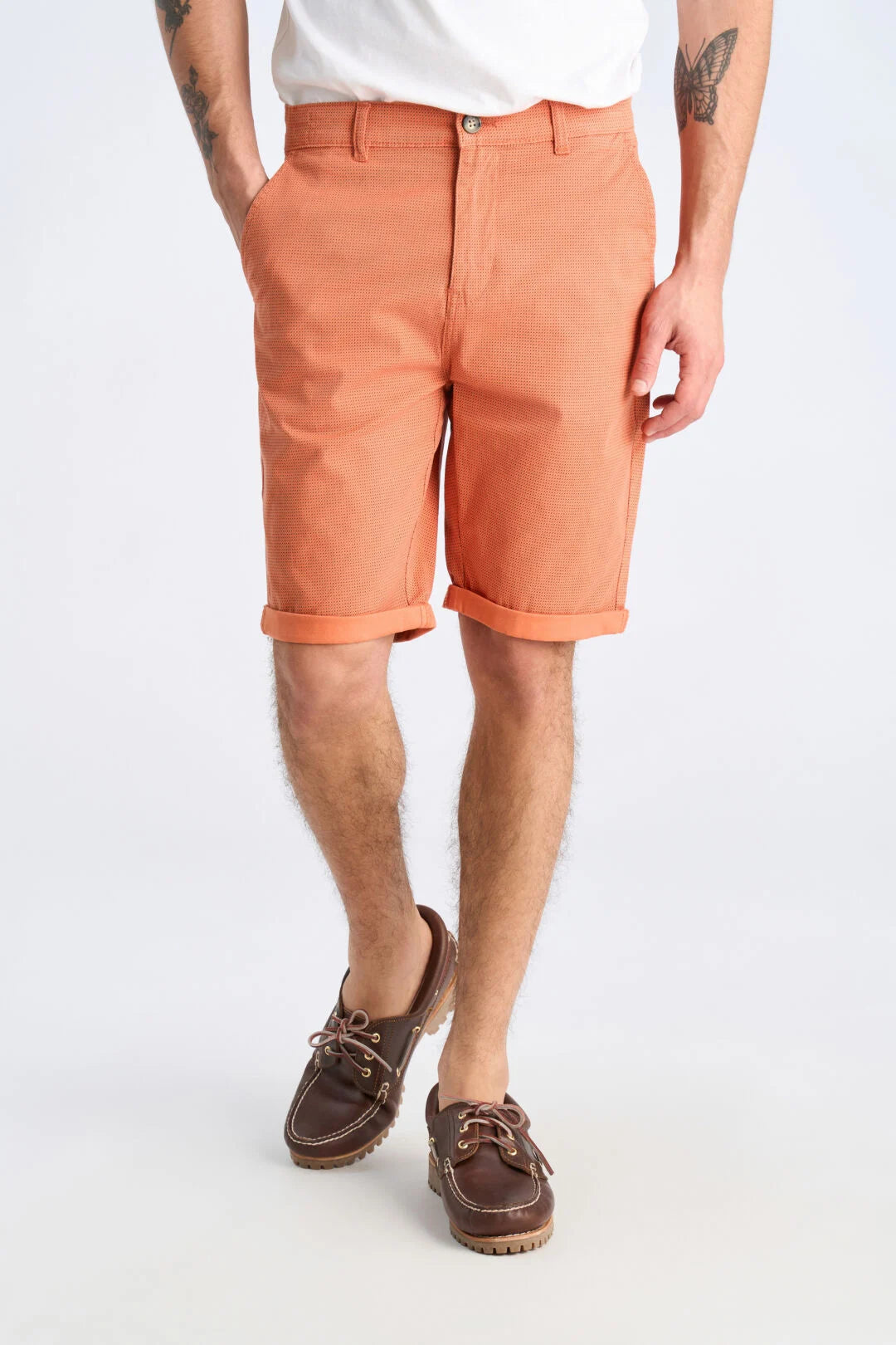 Mens - Chino Shorts w/Pattern 505045R