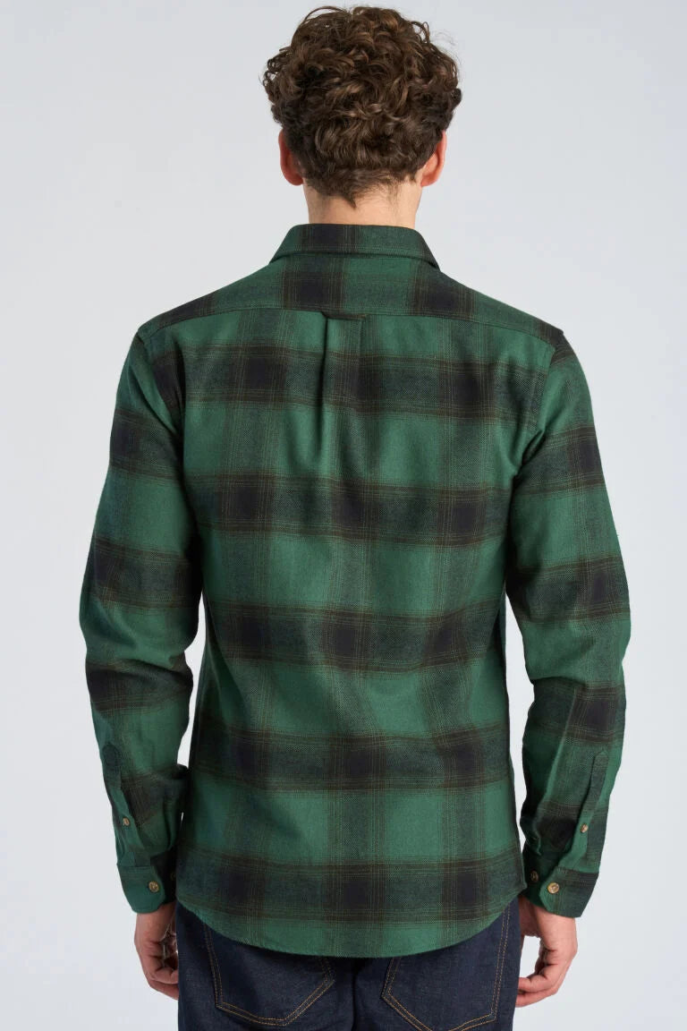 203792 - Mens Checked Relaxed Fit Cotton Shirt