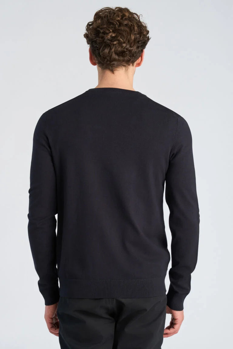 800800 - Mens Round Neck Viscose Lightweight Jumper