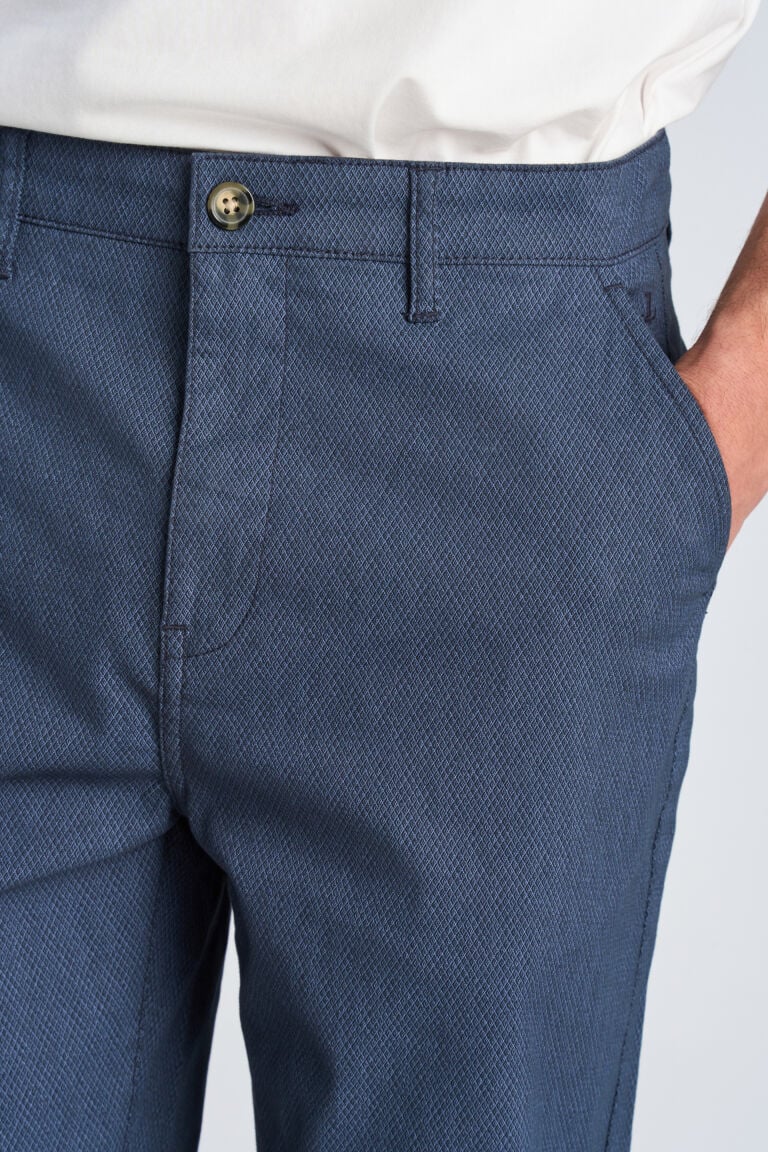 Mens - Patterned Cotton Chino (005098R)
