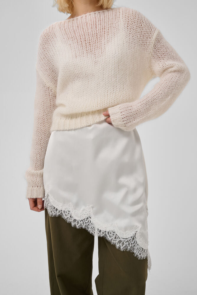 MWNima Knitted Pullover Snow White