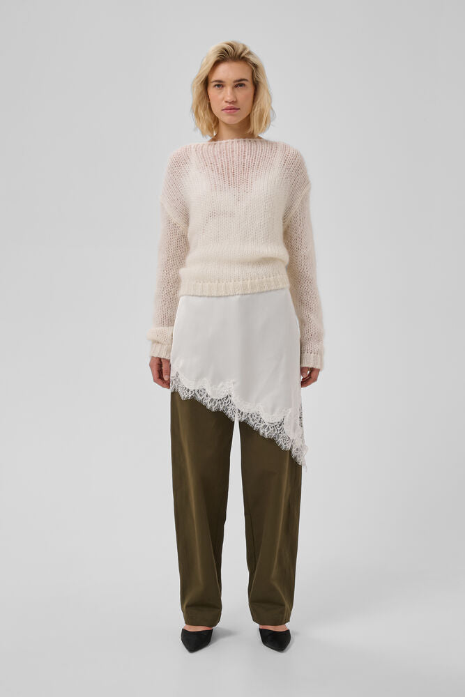MWNima Knitted Pullover Snow White