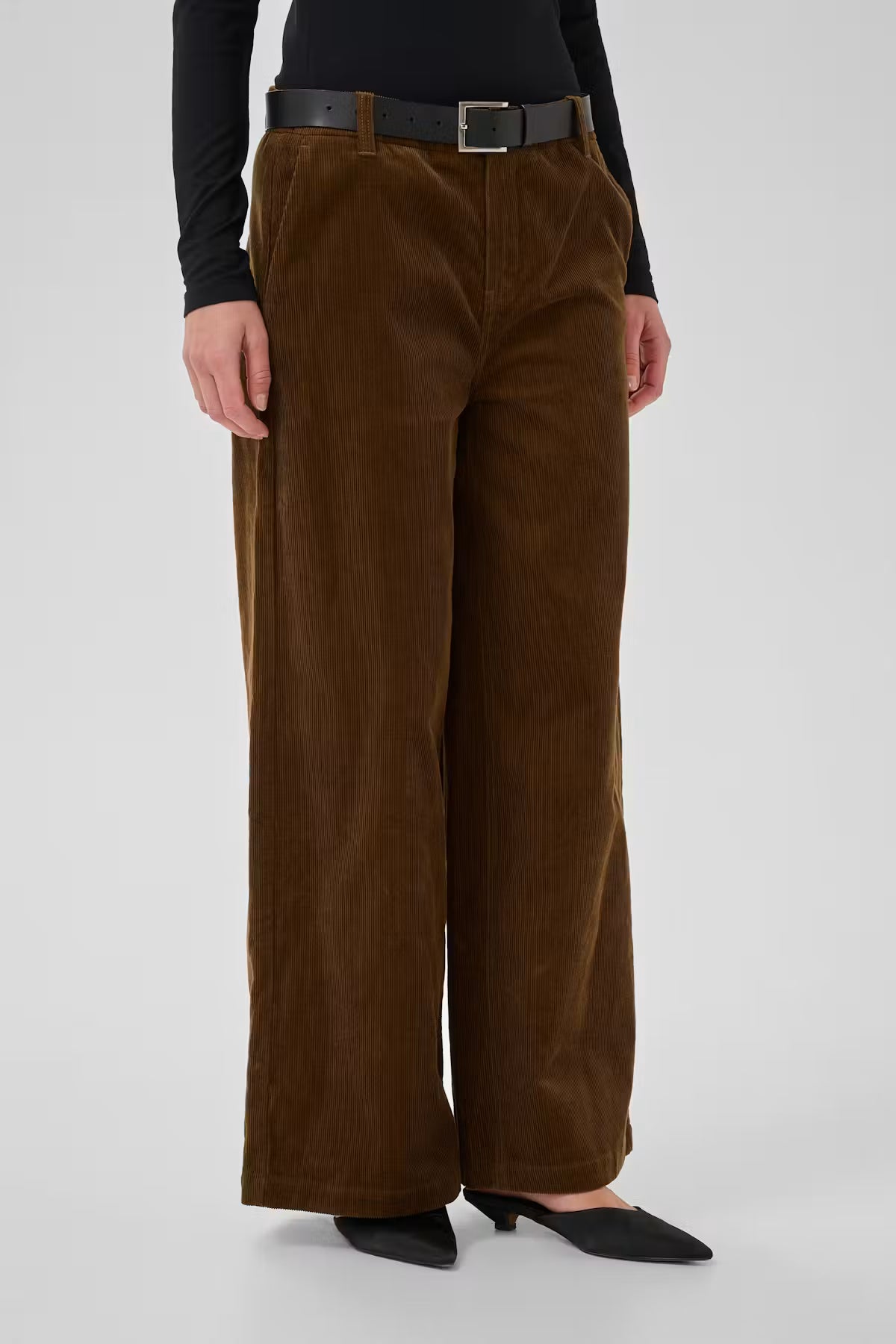 MWNora X-Wide Corduroy Trouser Bison