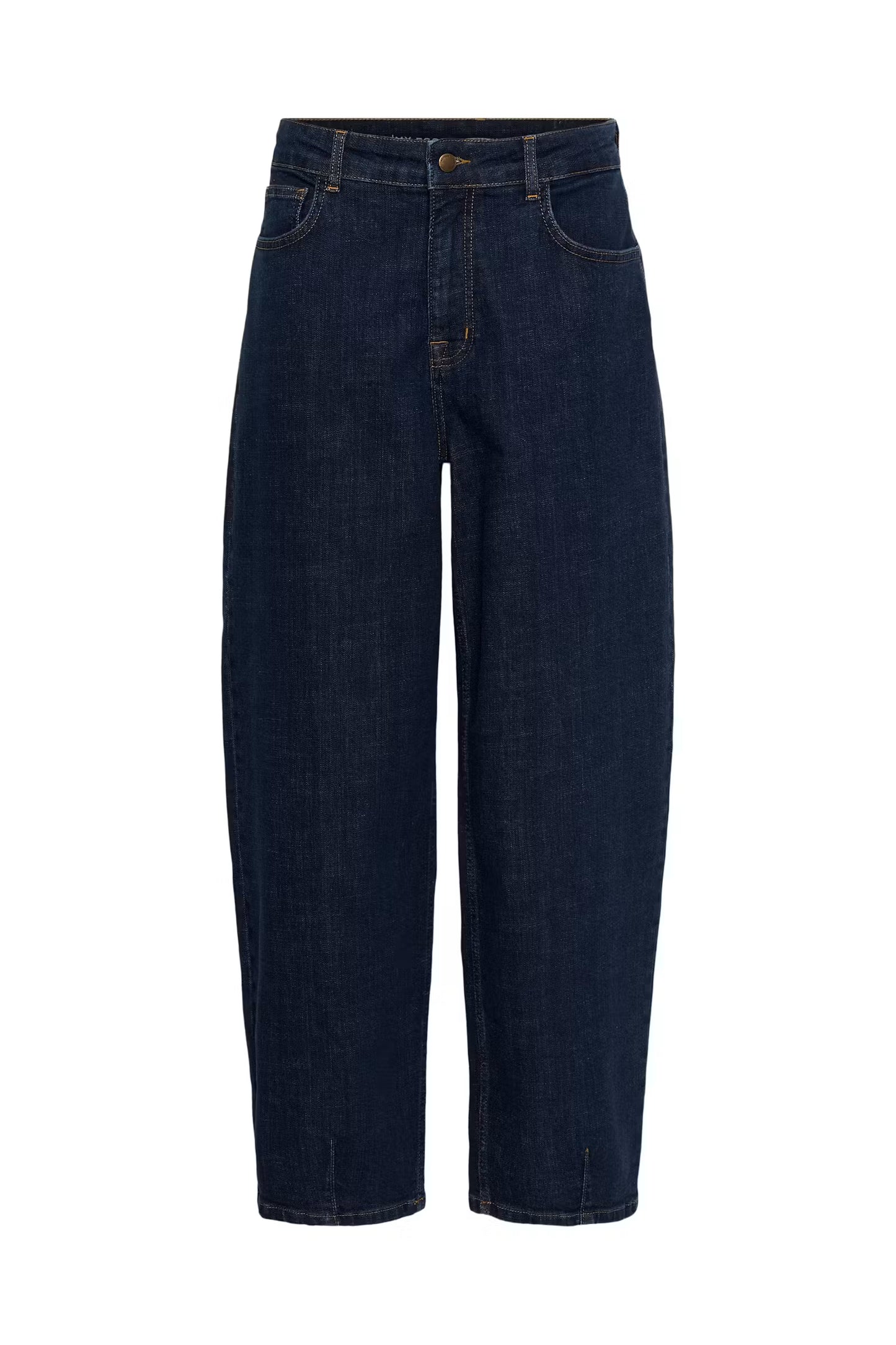 MWLucy Barrel Leg Jeans Dark Blue