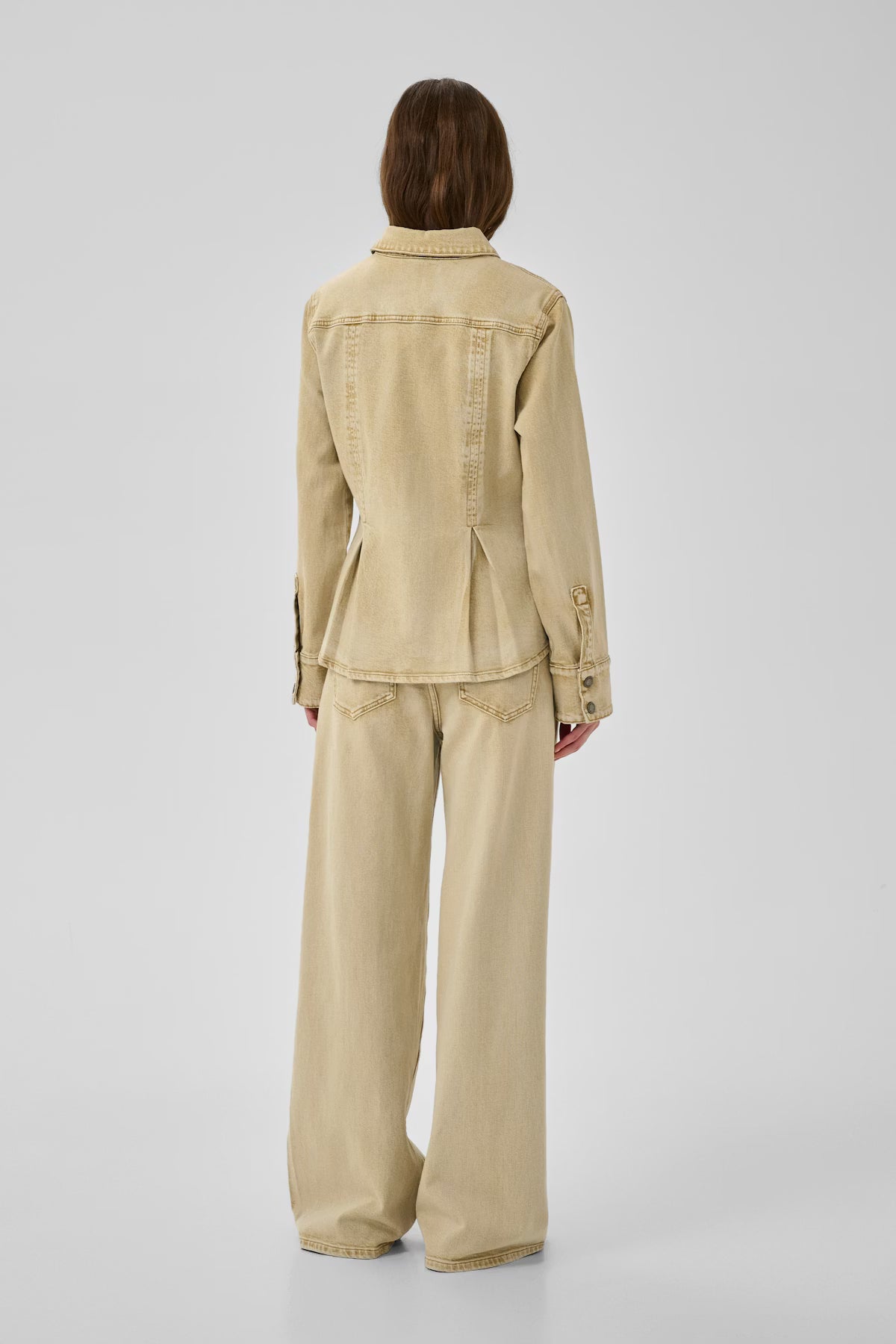 MWAzul 182 Denim Shirt Brown Rice Wash