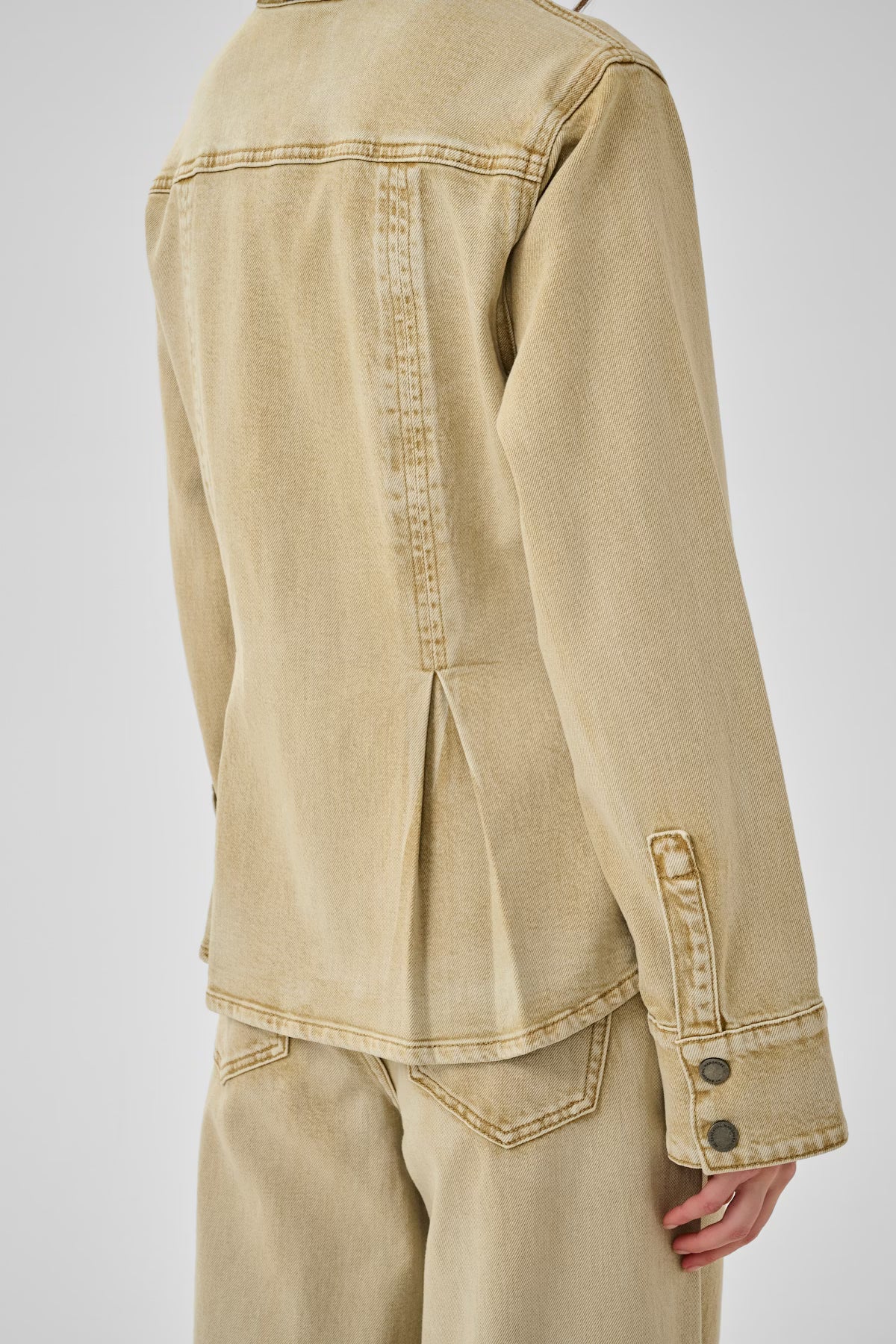 MWAzul 182 Denim Shirt Brown Rice Wash