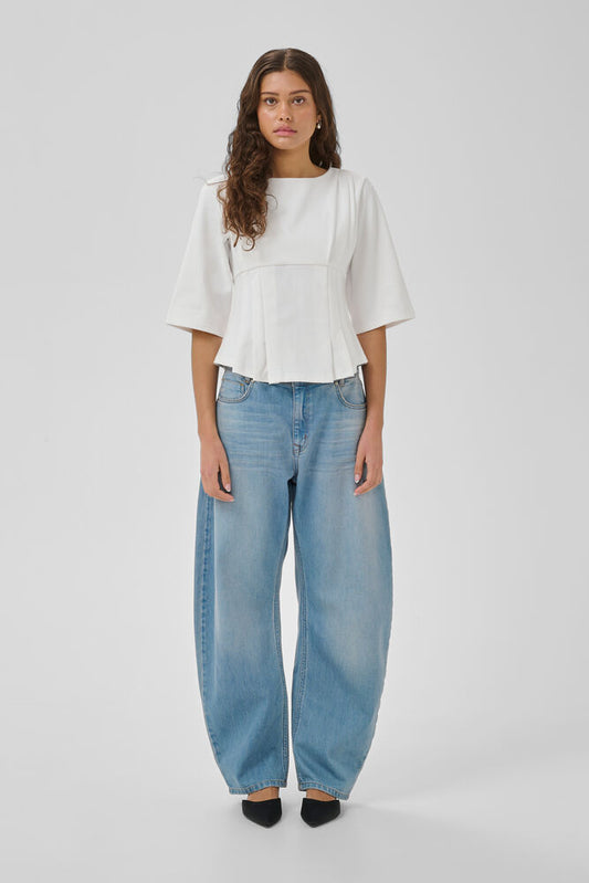 MWApir Pleat T-Shirt Blouse