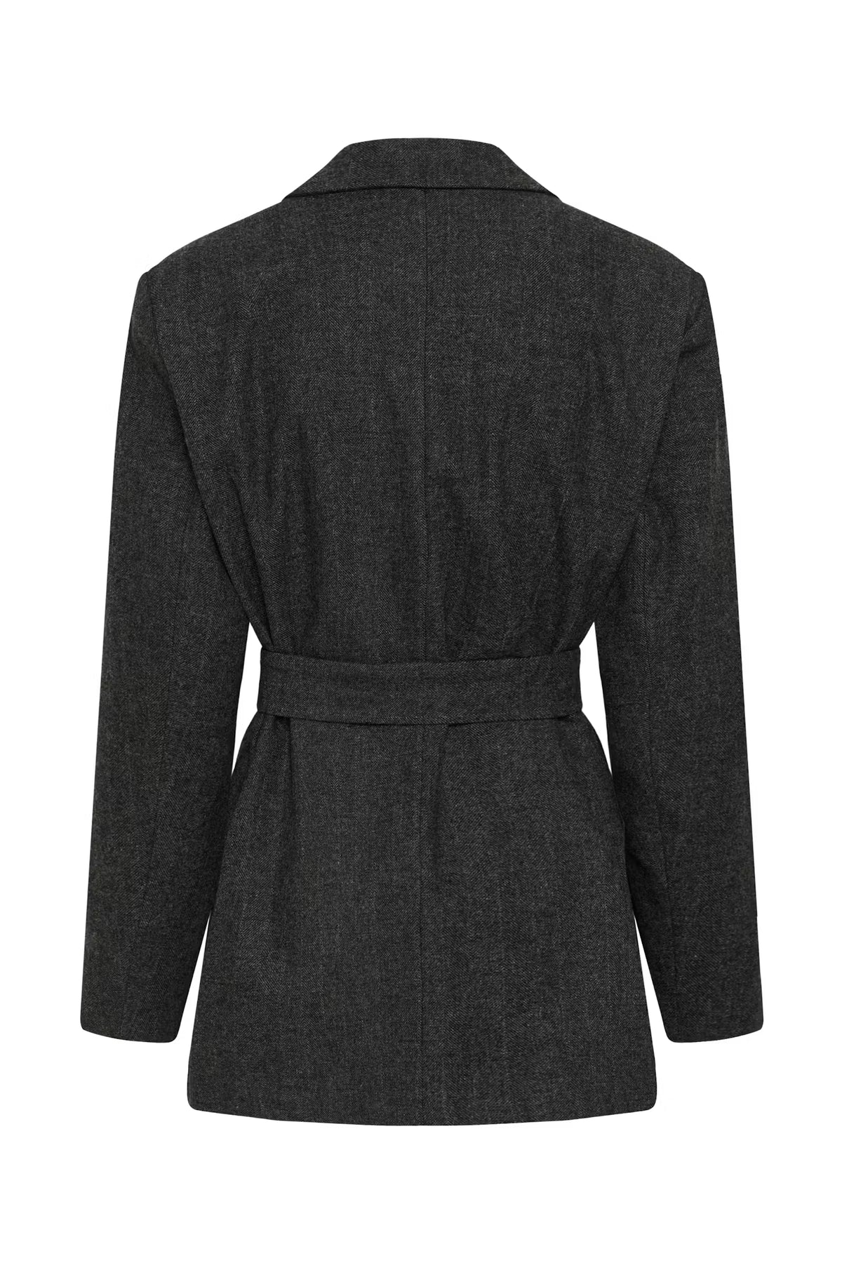 MWLayla Blazer Dark Grey Melange
