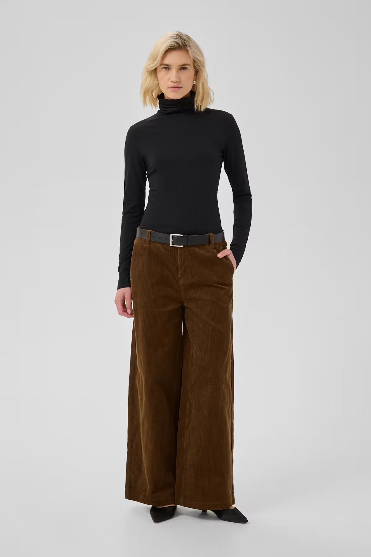 MWNora X-Wide Corduroy Trouser Bison