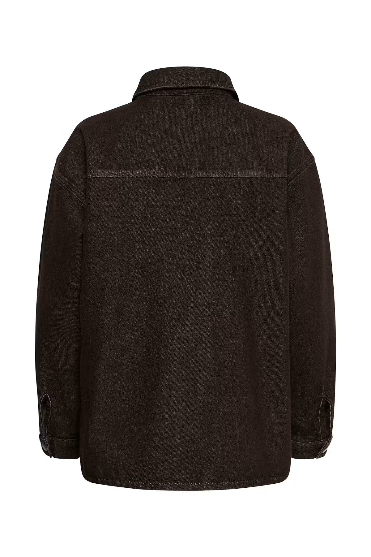 Oversize Denim Jacket MWUma Dark Brown Wash