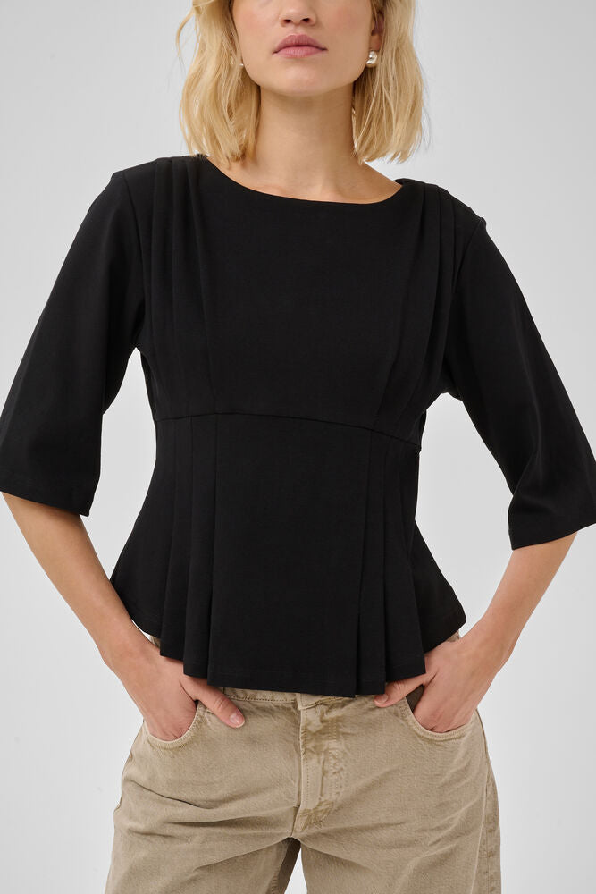 MWApir Pleat T-Shirt Blouse