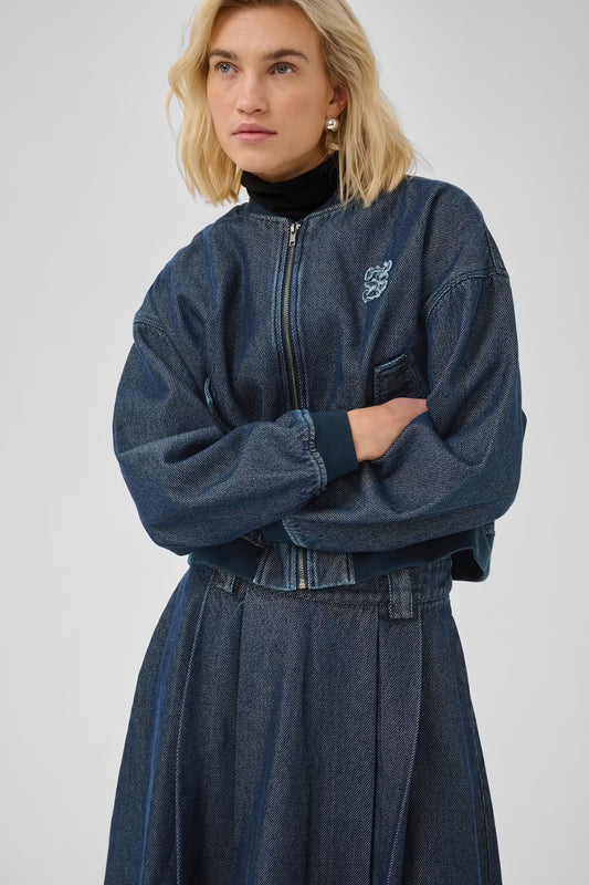 MWNorma 185 Denim Jacket Dark Blue